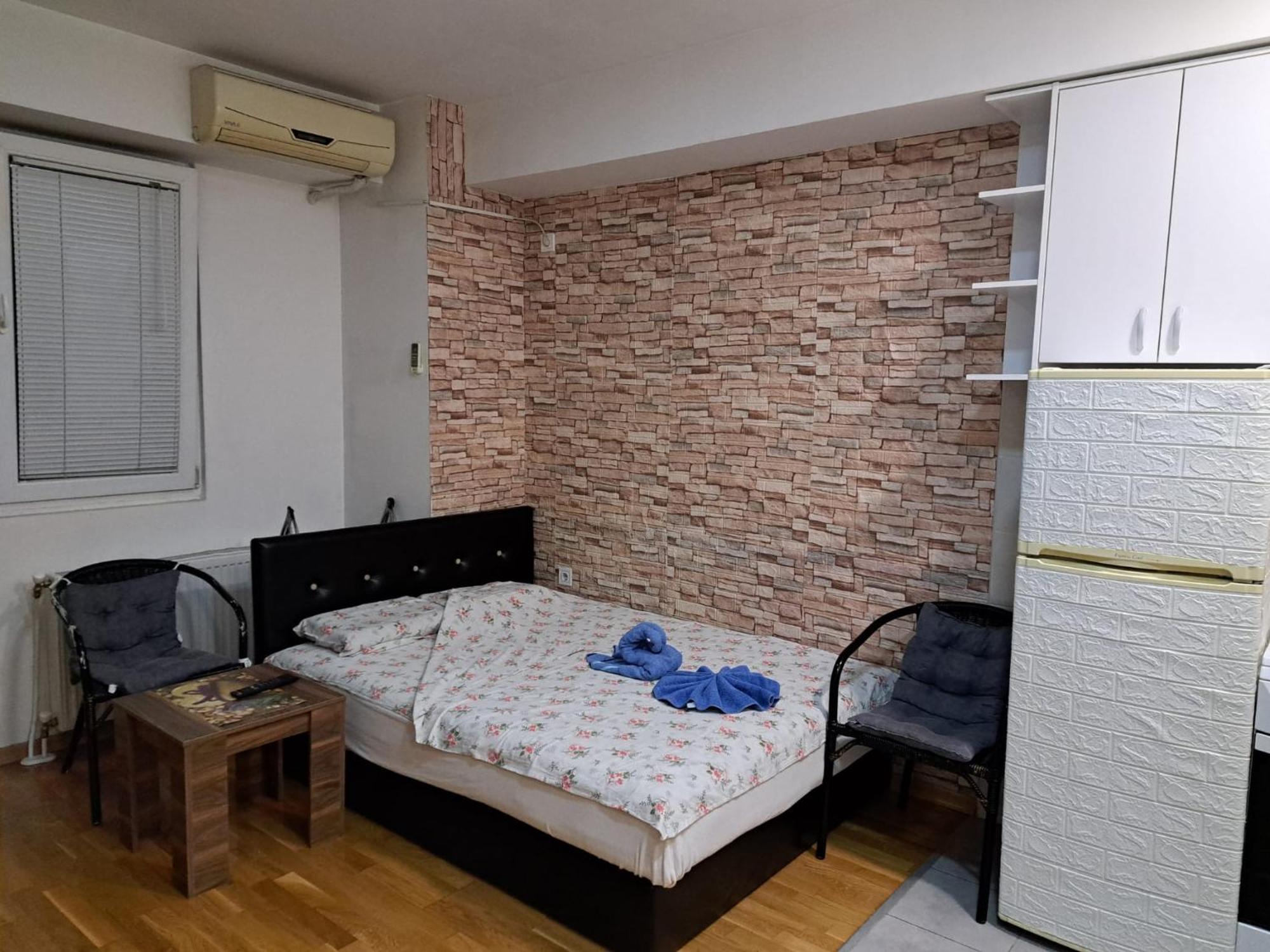 Wonderful Studio Apartment In Skopje Center מראה חיצוני תמונה